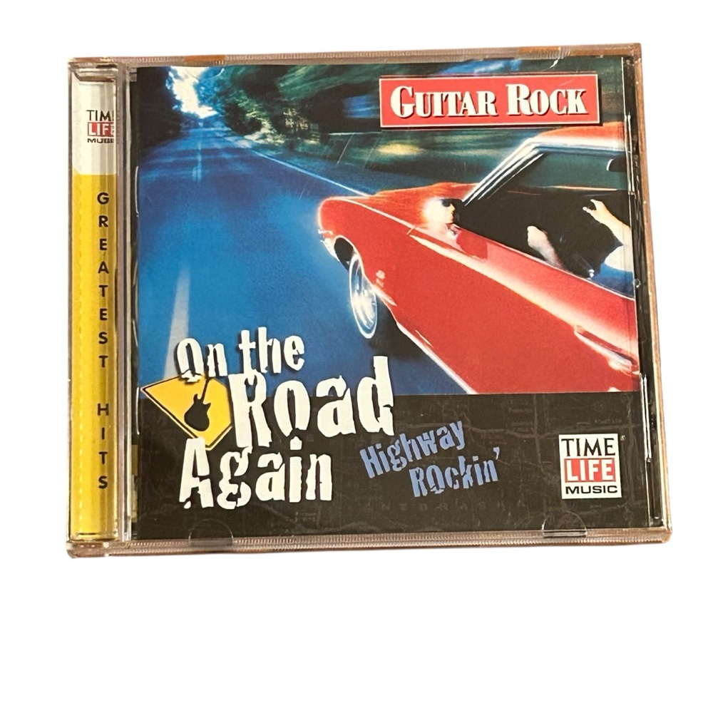 2001 Vintage Time Life Music Guitar Rock: On the Road Again CD